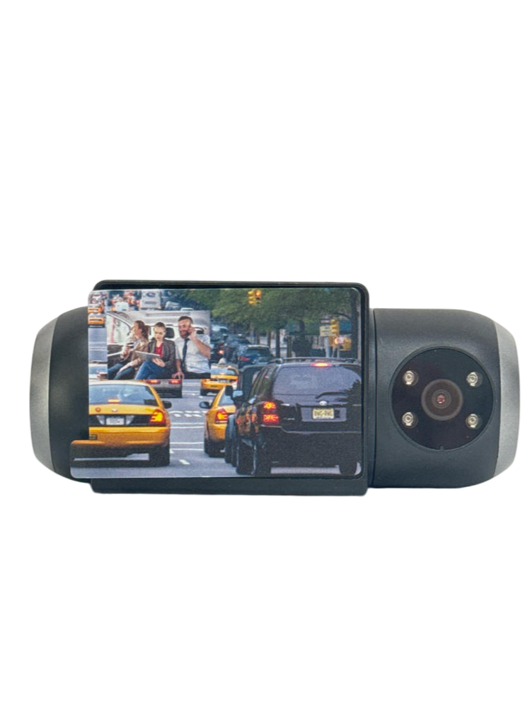 Cobra Smart Dashcam Autokamera Mit Innenkamera - Full HD 1080P Auflösung, Integriertes WiFi & GPS, 16GB SD-Karte, 2" Display, Gemeinsame Warnungen