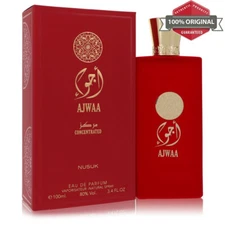 Ajwaa Concentrated Cologne 3.4 oz EDP Spray (Unisex) for Men by Nusuk