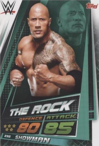 2011 Topps WWE Slam Attax RUMBLE The Rock | eBay