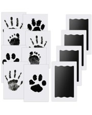 4 pcs Baby Abdruck Set Nabance Baby Handabdruck und Fu&szlig;abdruck Clean Touch