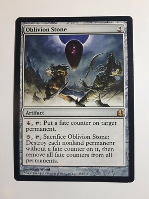 Oblivion Stone - Commander (Magic/MTG) NM/LP