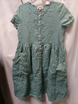 LISTICLE Linen Babydoll dress pockets Women Small Lagenlook Cottagecore Boho | eBay LISTICLE Linen Babydoll dress pockets Women Small Lagenlook Cottagecore Boho | eBay