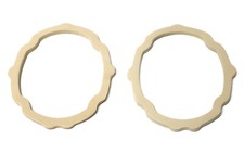 New USA-Made Rear Tail or B/U Light Gasket Pair / For 1965 Chevy Impala Bel Air