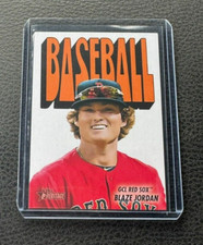 2021 Topps Heritage Minor League Edition BLAZE JORDAN 1972 Pack Cover