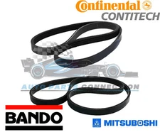 HONDA PRELUDE 93-96 2.2L H22A1 DRIVE BELT KIT ALTERNATOR POWER STEERING BELT AC