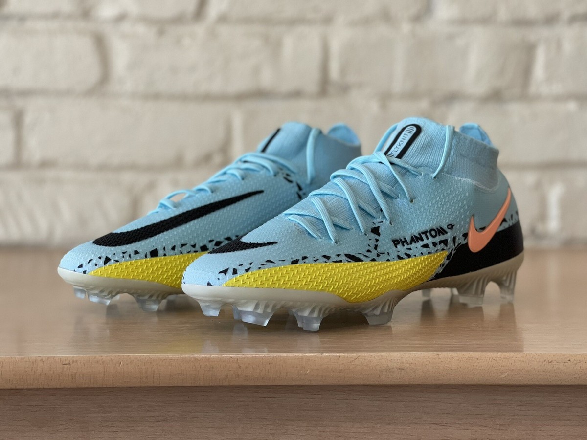 Nike Phantom GT2 Elite DF FG Lucent Glacier Ice Yellow Black
