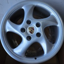 18 New Silver Oem Original Factory Porsche Cayman Boxster 944 Turbo Twist Wheel