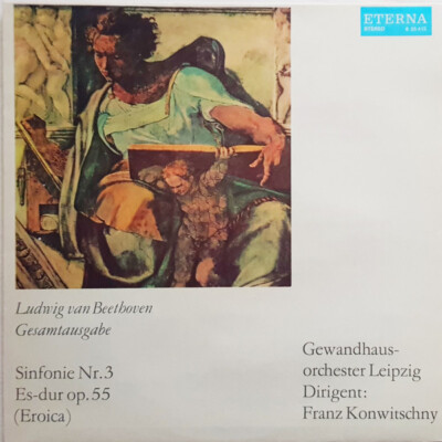 Ludwig van Beethoven Gewandhausorchester Leip LP RP blu Vinyl Schallplatte 052
