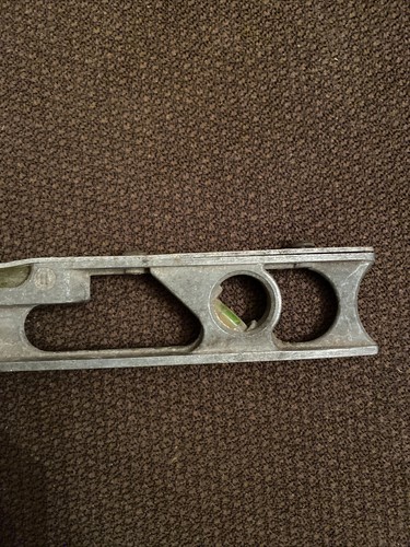 Vintage Disston Aluminum Torpedo Level (9") Bent Top g Used Nice - Picture 4 of 12