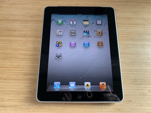 Apple Ipad 1st Gen 16gb Wi Fi Cellular At T 9 7in Black For Sale Online Ebay