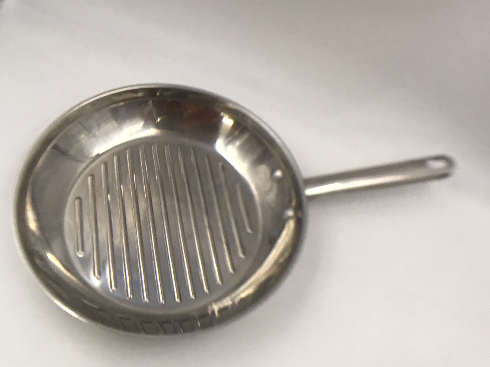 Wolfgang Puck 11" Stainless Steel Skillet 18/10 Cafe Omelet Saute Fry Pan