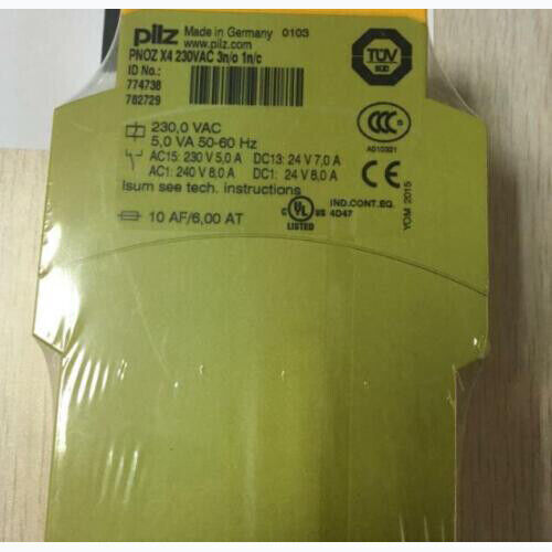 ONE NEW   Safety Relay PNOZX4 774738 PNOZ X4 230VAC #A6-4