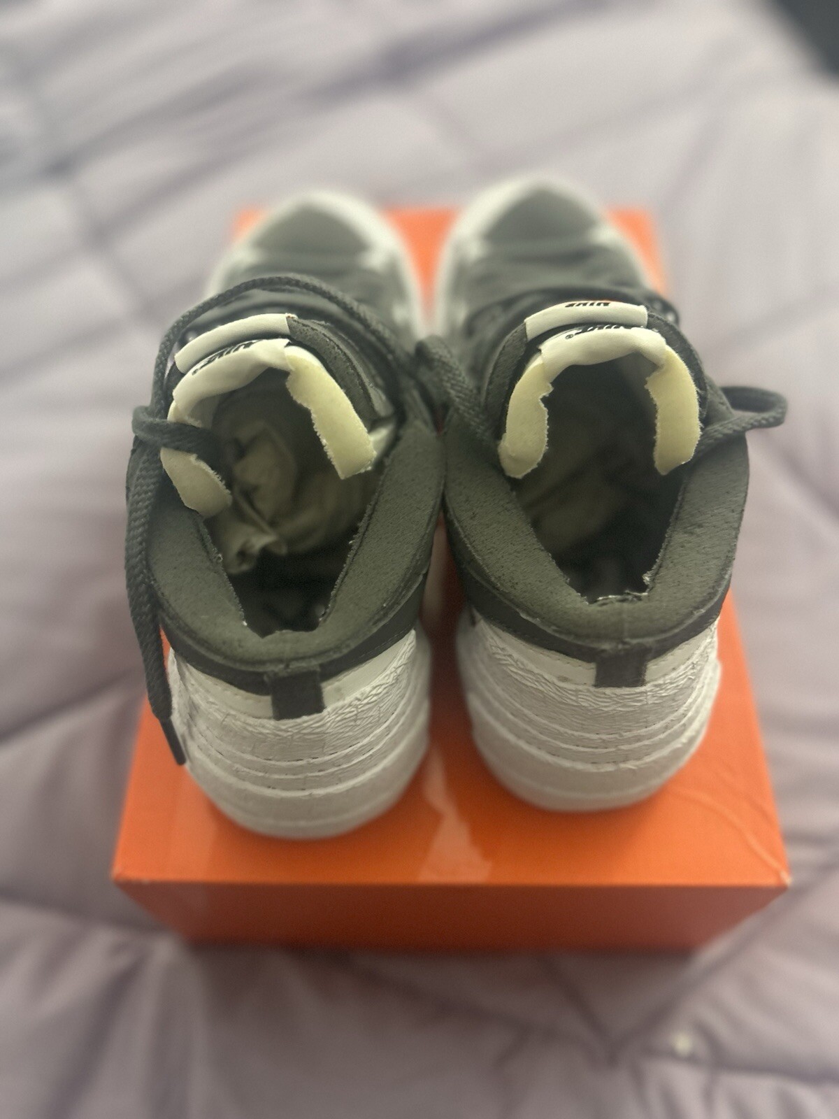 SACAI X NIKE Taglia 8 Blazer Nike sacai x grigio ferro basso