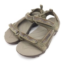Teva Sandals Kids Youth Size 1 Tanza Sport Tan Camouflage Strap 1093489C