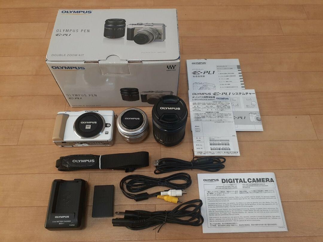 クリアランス最安値 OLYMPUS PEN E-PL1 DOUBLE ZOOM KIT 【公式通販】