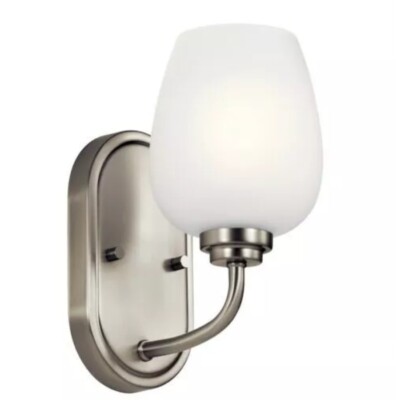 Kichler Lighting 44381NI Valserrano Wall Sconce Brushed Nickel
