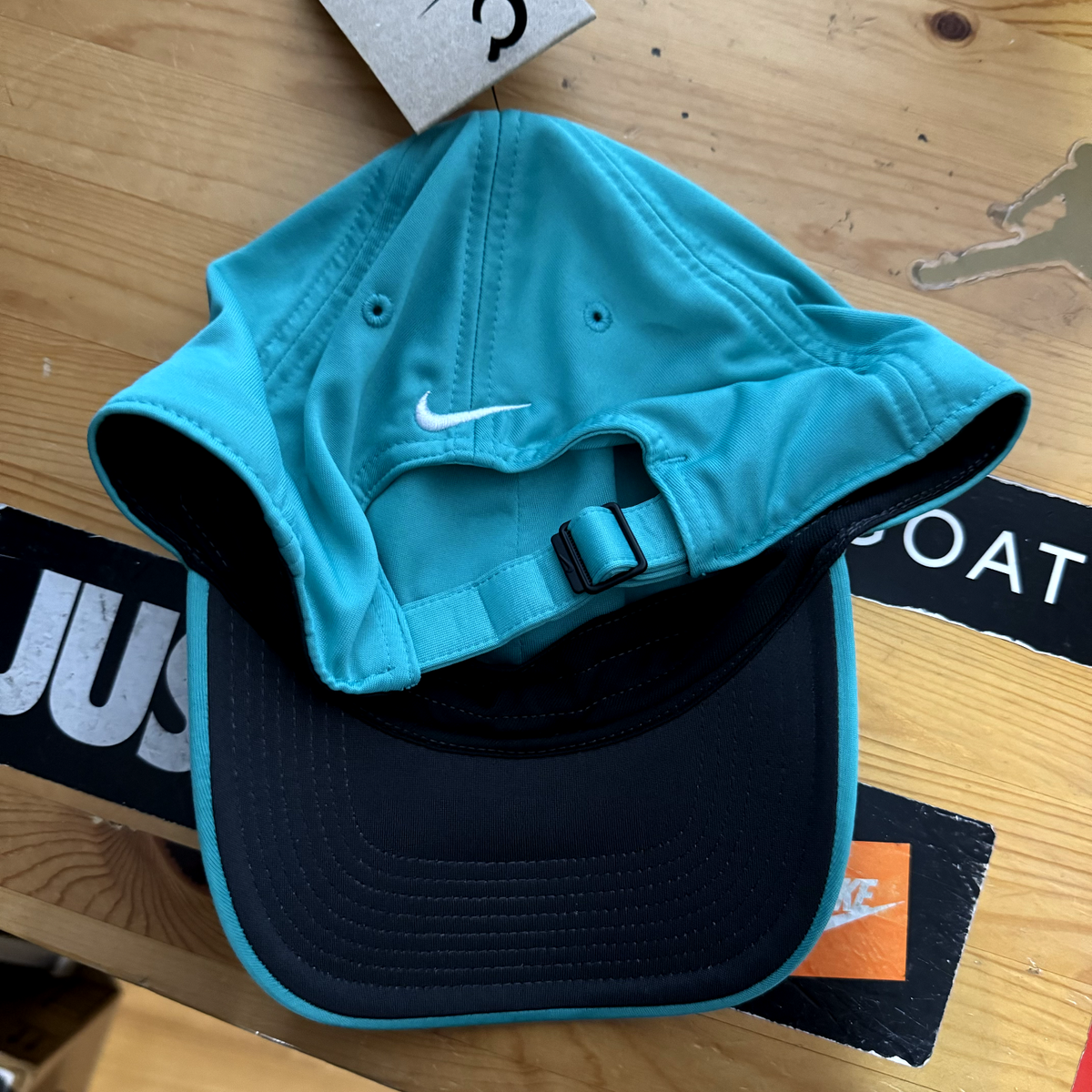 Nike Dri Fit Green Billed Club Cap Swoosh Adult Unisex Size