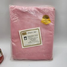 SEARS Vintage PINK Perma-Prest Percale Queen Flat Sheet Neatnik