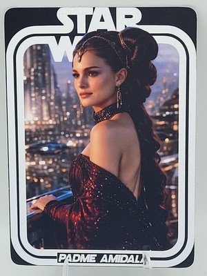 Star Wars Padme Amidala Hot Spicy Custom Trading Card | eBay