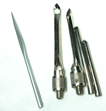 NOS Vintage BOYE 2 Punch Needles Poker Rug Hooking Punch Embroidery No Handle