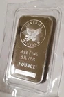 1 oz. Sunshine Mint Silver Bar .999 Fine Silver (Sealed) MINT MARK BU