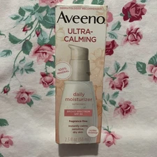 Aveeno Ultra Calming Daily Lotion SPF30 2.3oz VHTF See&Read  EXP NOS