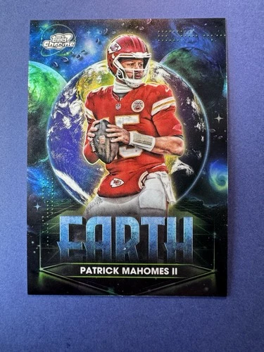 2025 Topps Chrome Cosmic Patrick Mahomes EARTH SSP! #PPEA-PM