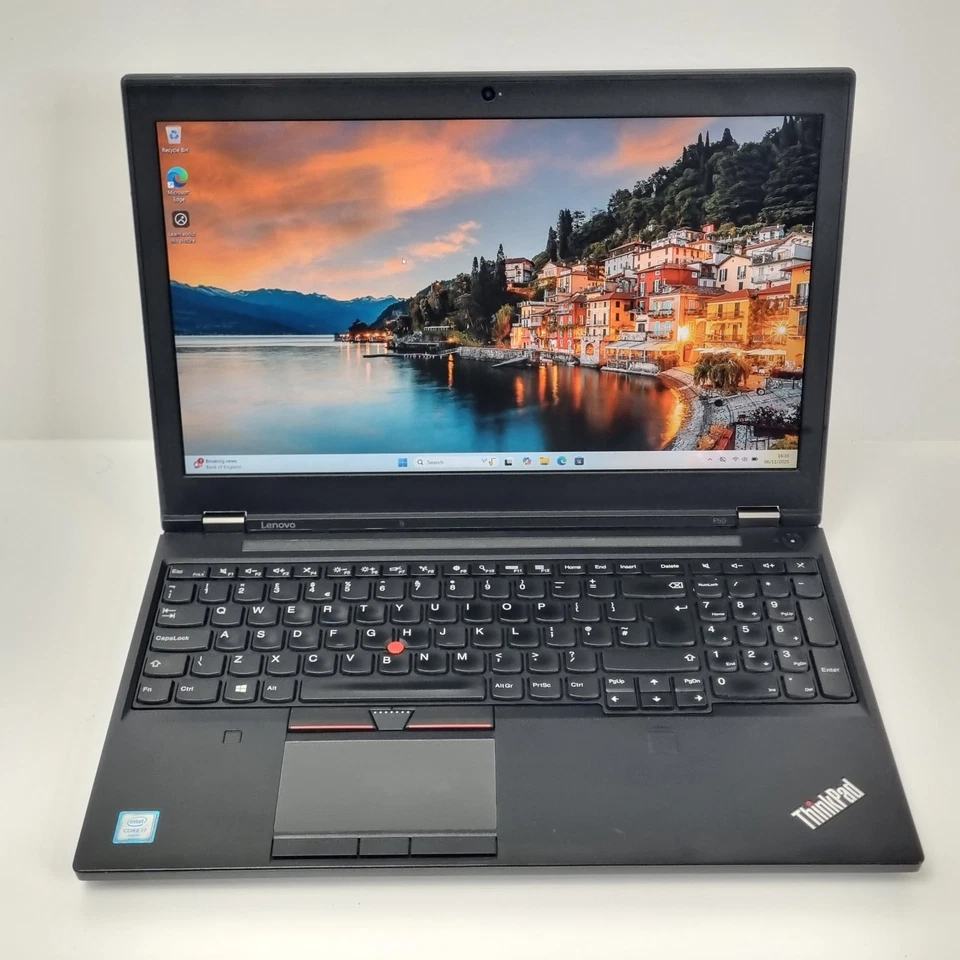 Lenovo ThinkPad P50 CAD Gaming Laptop, i7 16GB RAM 256GB Quadro M1000 Windows 11 - Image 2 of 4