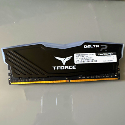 Team Group T-Force Delta 8GB DDR4-3200 DIMM 288-Pin RAM TF3048G3200HC16CBK