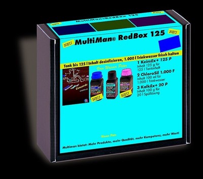 MultiMan RedBox 125 für Trinkwassertanks bis 125 l Inhalt