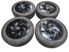 4x Original 19 Zoll Winterreifen VW ID.4 ID.5 Stahlfelgen Radkappen 1EA601027B