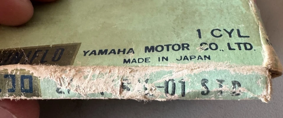 ANILLOS ESTÁNDAR YAMAHA 1970 - 1972 R5 / R5B / R5C OEM NOS 278-11610-01-00 Foto 2 de 2