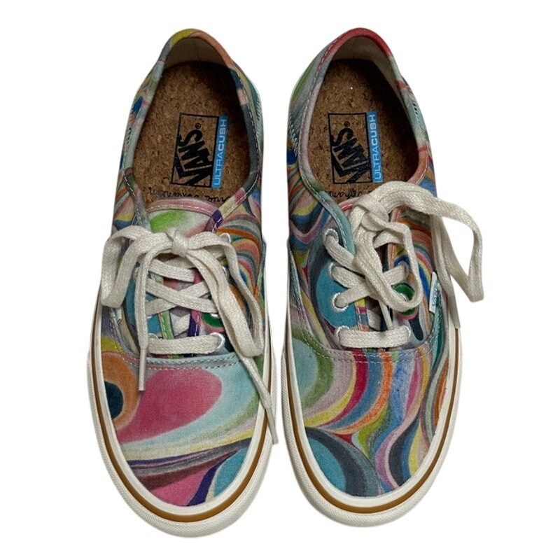 Vans X Chris Johnson Authentic SF Swirl Multi Color Tie Dye Women’s 7i image 3