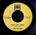 The BEATLES - Twist And Shout / There's A Place classic pop rock '64 Tollie 45