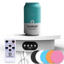 Motorized Rotating Display Stand for Epoxy Glitter Tumbler, 360  Cup Turner E...
