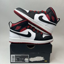 Nike Air Jordan 1 Mid PS Gym Red/Black Toe DQ8424-106 3Y/Women s 4.5 New