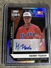 2021 Panini Elite Extra Edition - Henry Tejada #191 Prime Numbers auto RC /170