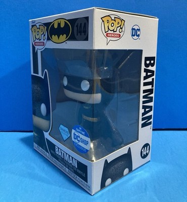Funko Pop Heroes 144 Batman Diamond Collection DC Shop Exclusive