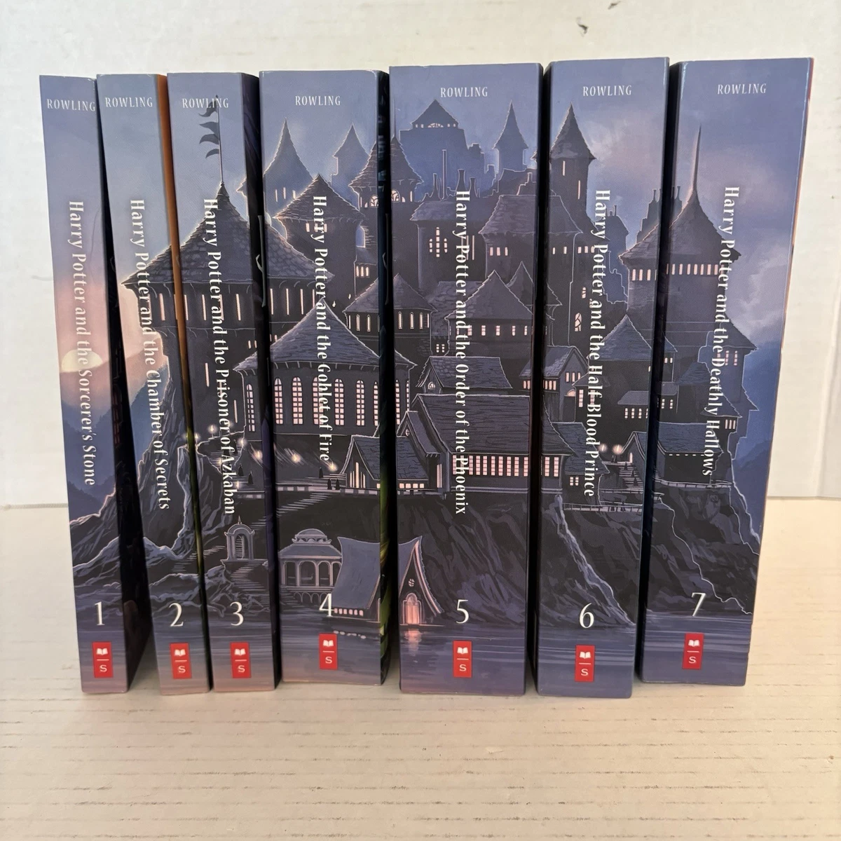 Harry Potter The Complete Series Scholastic Special Edition Set 1