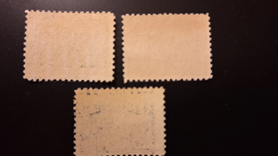 U.S. Scott #548, 549, &550 M/F/NH, Pilgrim Tercentenary Set, P-11, 1920 - Image 2 of 2