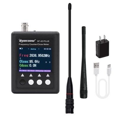 Mcbazel Surecom SF401 Plus 27Mhz-3000Mhz Radio Portable Frequency Counter Meter