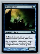 Magic The Gathering Magic 2012 Alluring Siren #42/249 MTG TCG CCG M12