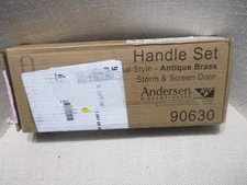 Anderson Antique Brass Handle Set Traditional Style Storm Screen Door 90630