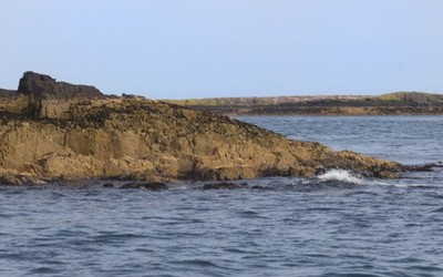 Photo 6x4 Eastern Point of Brownsman Island Callers The only land in NU24 c2017
