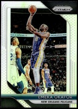 2018-19 Panini Prizm #187 Emeka Okafor Prizms Silver E1