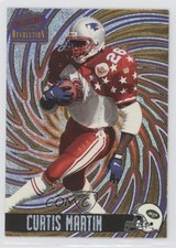 1998 Pacific Revolution Shadows /99 Curtis Martin #99 HOF