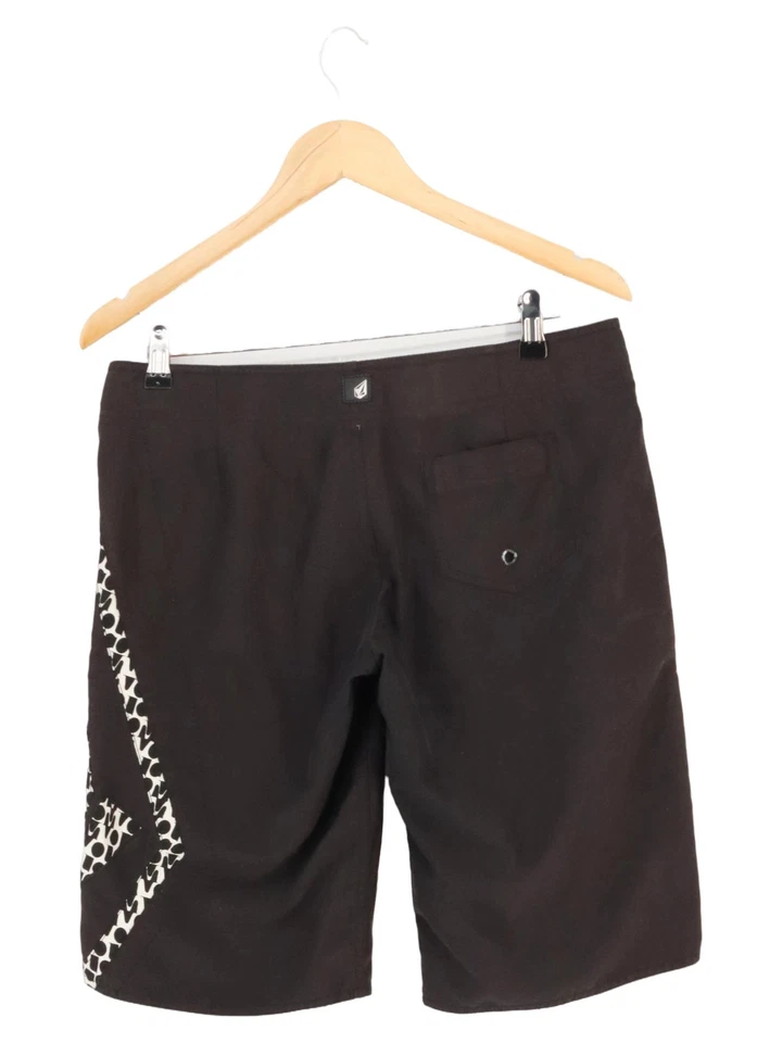 VOLCOM Badeshorts Kinder Gr. 122 Schwarz Sportlich Jungen Schwimmshorts - Bild 2 von 3