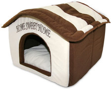 Dog House Bed Crate Mat Tent Indoor round Soft Plush for Small, Medium, and Larg