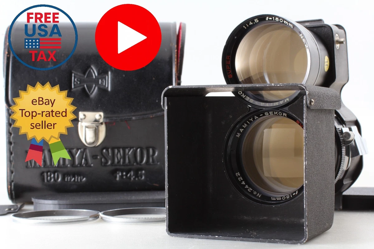 Mamiya f/4.5 Camera Lenses 180mm Focal for sale | eBay