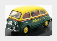 Brumm R643 Fiat 600 Multipla, Gelb Blau, Modellauto 1956
